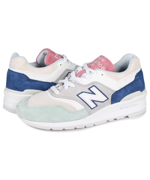 ニューバランス New Balance 997 スニーカー メンズ Dワイズ Made In Usa ホワイト 白 M997soa ニューバランス Newbalance D Fashion