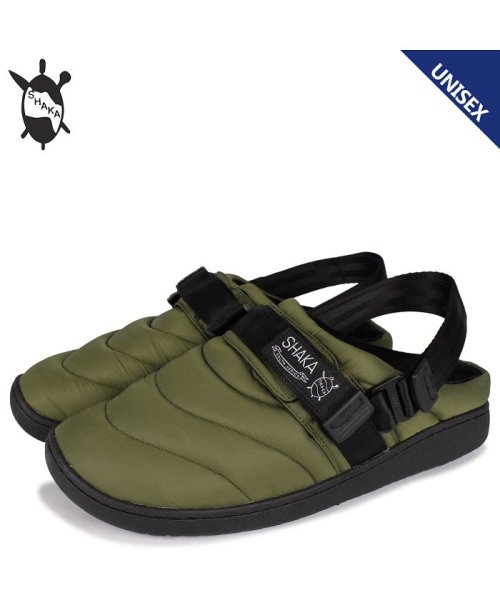 Shaka シャカ サンダル クロッグサンダル スナッグ クロッグ メンズ レディース 防寒 Snug Clog オリーブ シャカ Shaka D Fashion