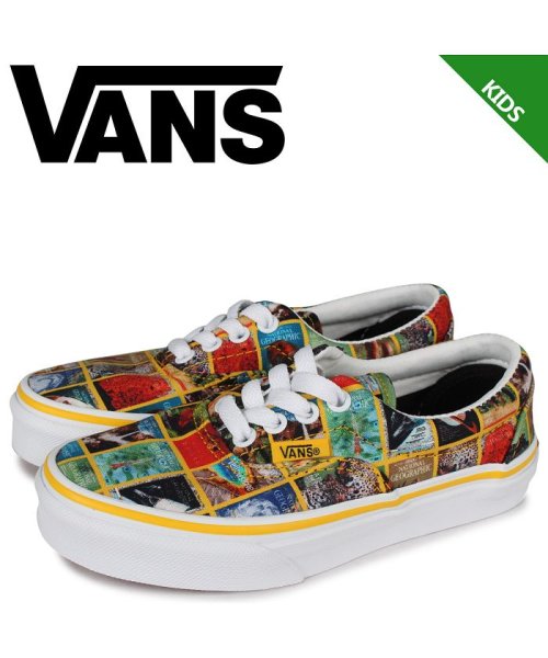 Vans ヴァンズ Era スニーカー キッズ バンズ エラ ナショナルジオグラフィック コラボ マルチ Vn0a38h8wjz ヴァンズ Vans D Fashion