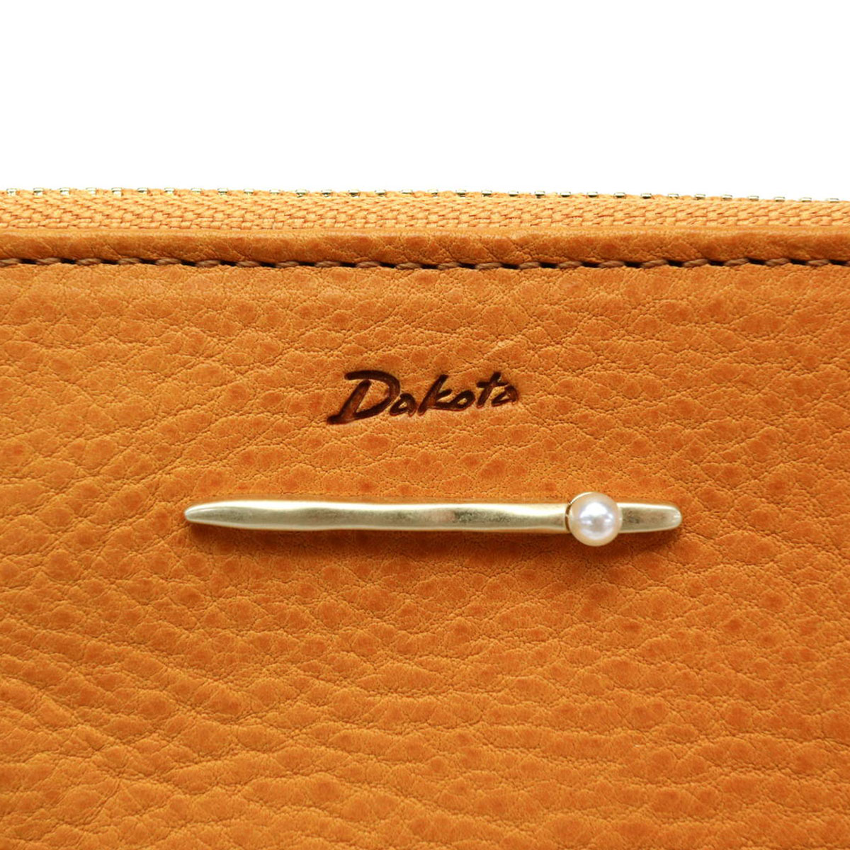 ダコタ 財布 Dakota 長財布 ペルラ 大容量 薄い スリム L字ファスナー