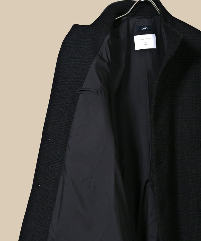 ships シップス スーパー140'S WOOLメルトンスタンドカラーコート 楽天市場】【SALE／50%OFF】SHIPS: スーパー140'S 100%WOOL