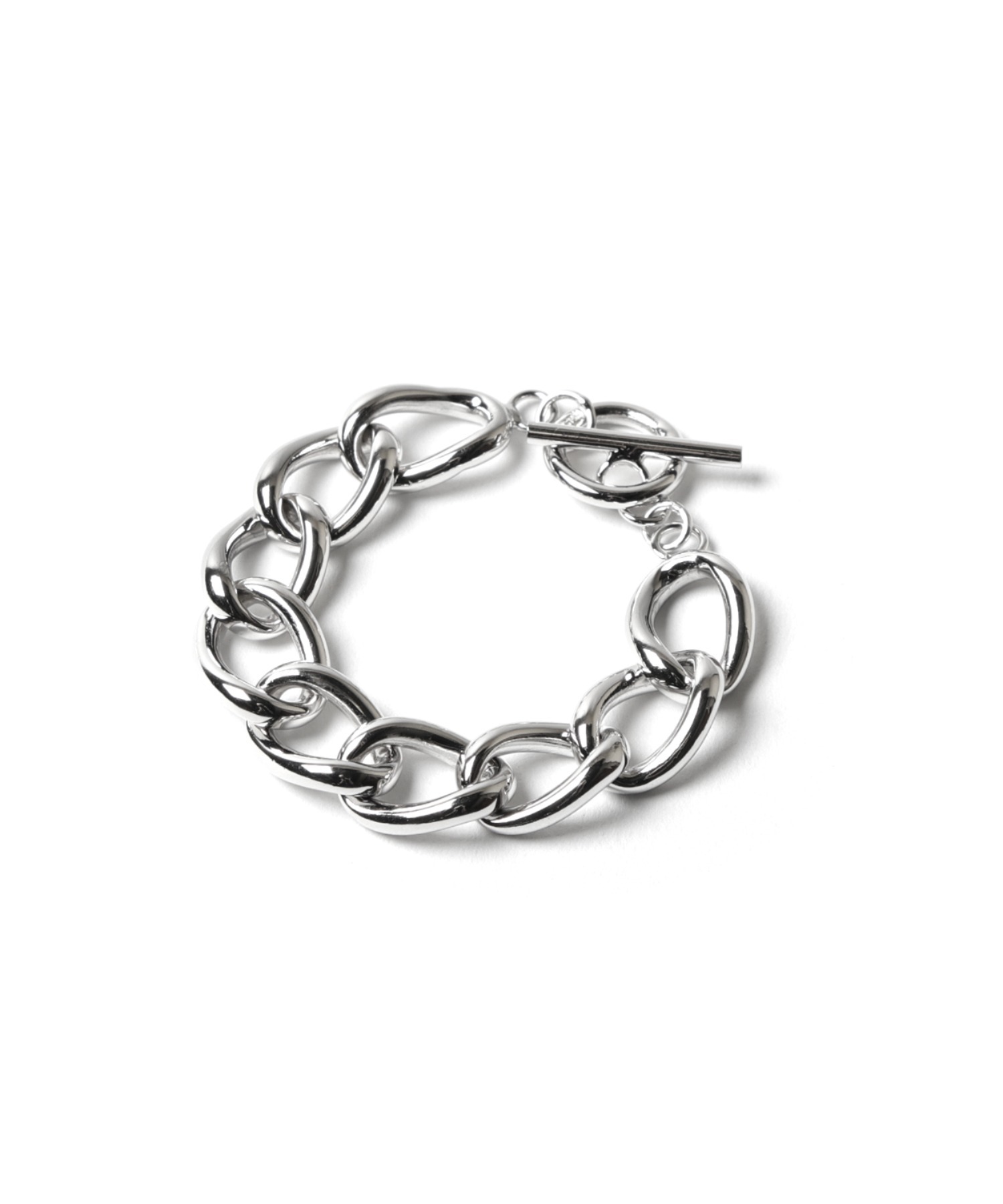 YArKA/ヤーカ】silver925 thick chain bracelet [TDB1]/太チェーン 