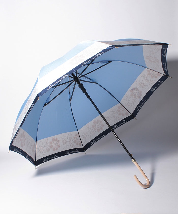ランバンオンブルー　雨用長傘 LANVIN en Bleu 傘 ”フラワー”(502931646) | ランバンオンブルー