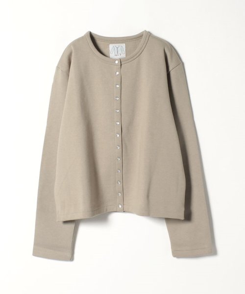 M001 Cardigan カーディガンプレッション オリジナルバッジ付 アニエスベー ファム Agnes B Femme D Fashion M001 Cardigan カーディガンプレッション オリジナルバッジ付 アニエスベー ファム Agnes B Femme D Fashion