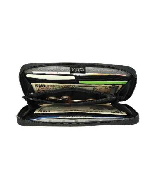 吉田カバン ポーター 財布 Porter Tactical タクティカル Wallet ラウンドファスナー 長財布 メンズ 日本製 654 ポーター Porter D Fashion