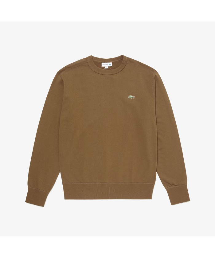 ラコステ LACOSTE レギュラーフィット プレミアムコットンクルー