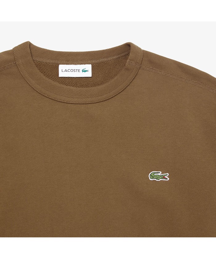 ラコステ LACOSTE レギュラーフィット プレミアムコットンクルー