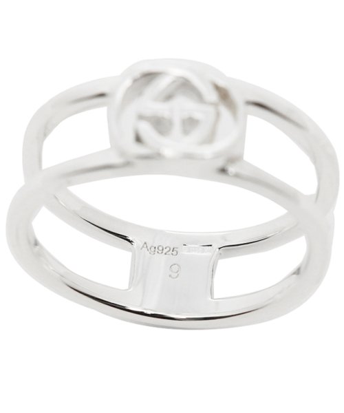 セール グッチ Gucci 指輪 リング アクセサリー レディース メンズ Gucci 298036 J8400 8106 インターロッキングgチャーム 指輪 シルバー 503582251 グッチ Gucci D Fashion