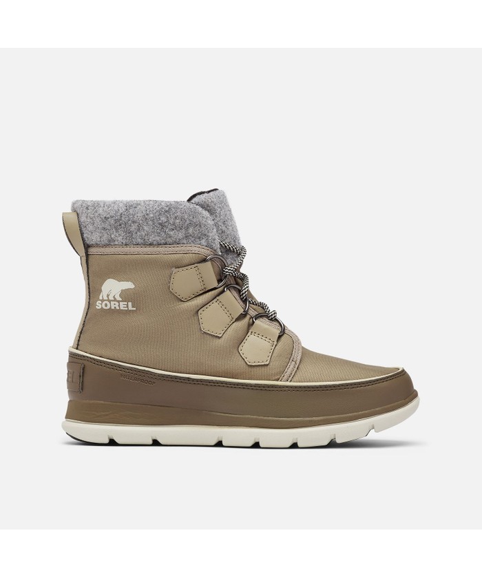 セール】ソレルエクスプローラーカーニバル(503584723) | ソレル(SOREL ショッピング売品 エクスプローラーカーニバル キャメル 24.0cm ソレル SOREL ブーツ