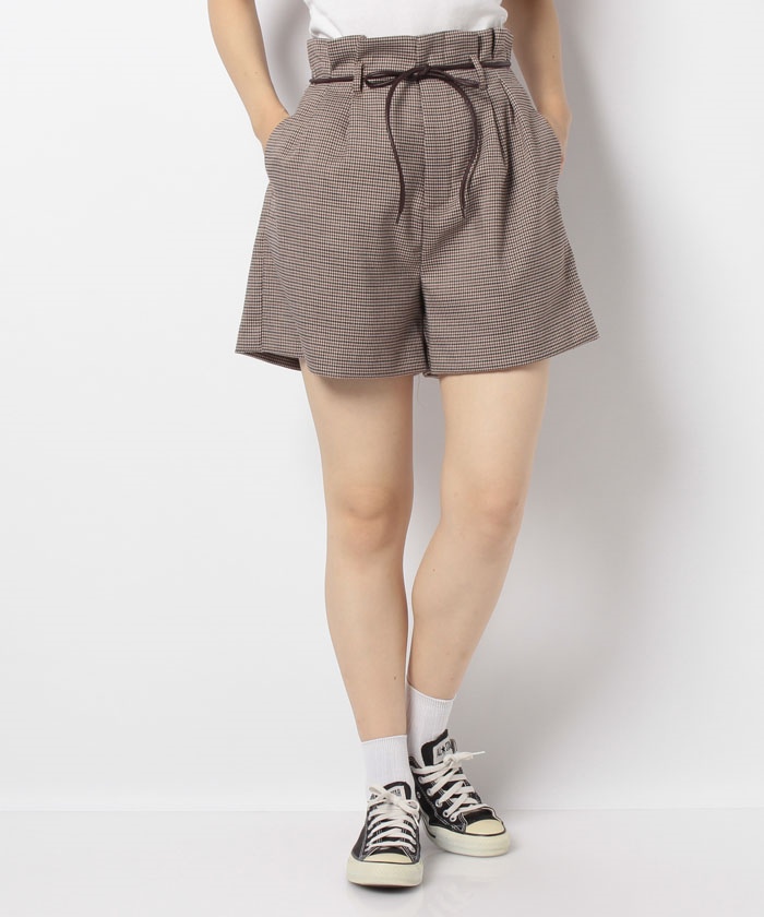 セール 61%OFF】イング INGNI チェック柄キュロット/パンツ