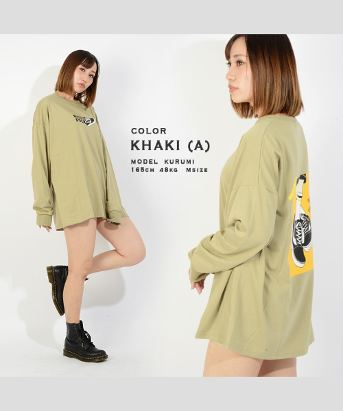 ワンフォークロージング 1111clothing ビッグシルエット ロンt ワンフォークロージング 1111clothing ビッグシルエット ロンt