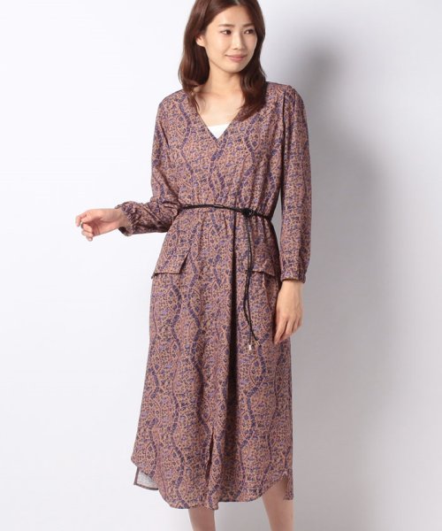 セール ベルト付ウエストマークワンピース ブージュルード Bou Jeloud D Fashion