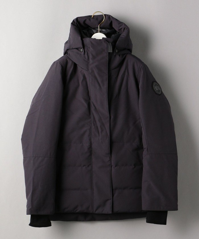 ユナイテッドアローズ　フーテッドダウンコート　カナディアンコロニアル　黒 UNITED ARROWS（ユナイテッドアローズ）の「□UBCB フーデッド