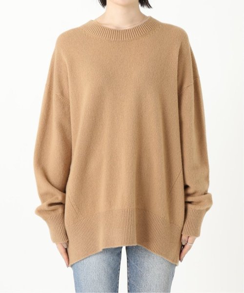 カシミヤウールクループルオーバー◆