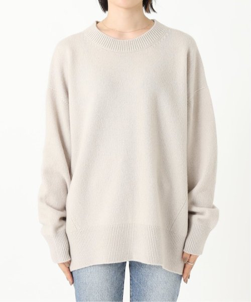カシミヤウールクループルオーバー◆