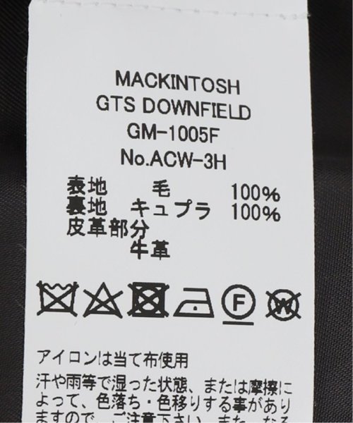 Mackintosh マッキントッシュ Downfield ストームシステムサキソニー エディフィス Edifice D Fashion Mackintosh マッキントッシュ Downfield ストームシステムサキソニー エディフィス Edifice D Fashion