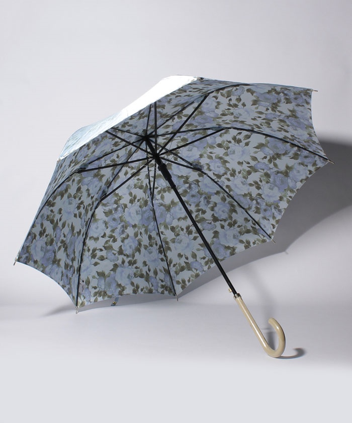 ミラショーン mila schon 雨傘 長傘 花柄 無地 両面プリント