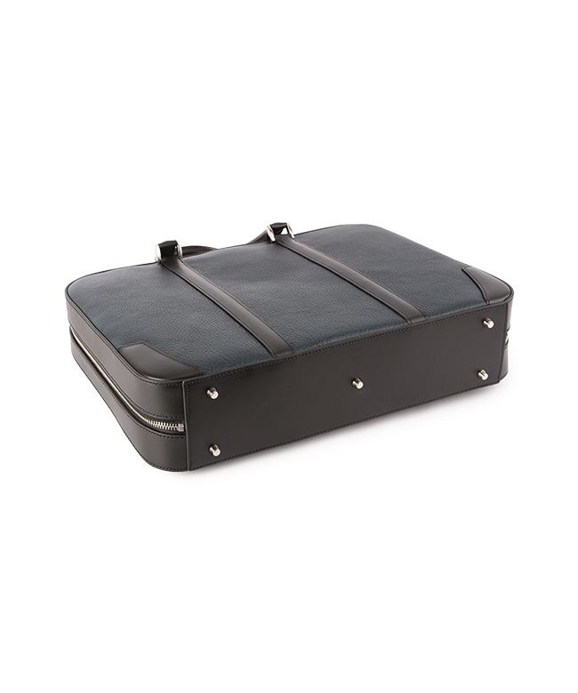 ファイブウッズ フレーム ビジネスバッグ 本革 スコッチガード