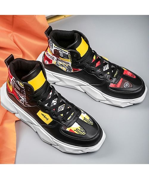 ハイカットスニーカー メンズ 韓国スト系 Nxl1211 シュベック Svec D Fashion