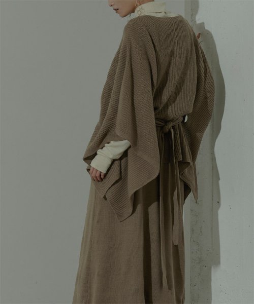 セール ケープニットセットロングワンピース ミエット Miette D Fashion