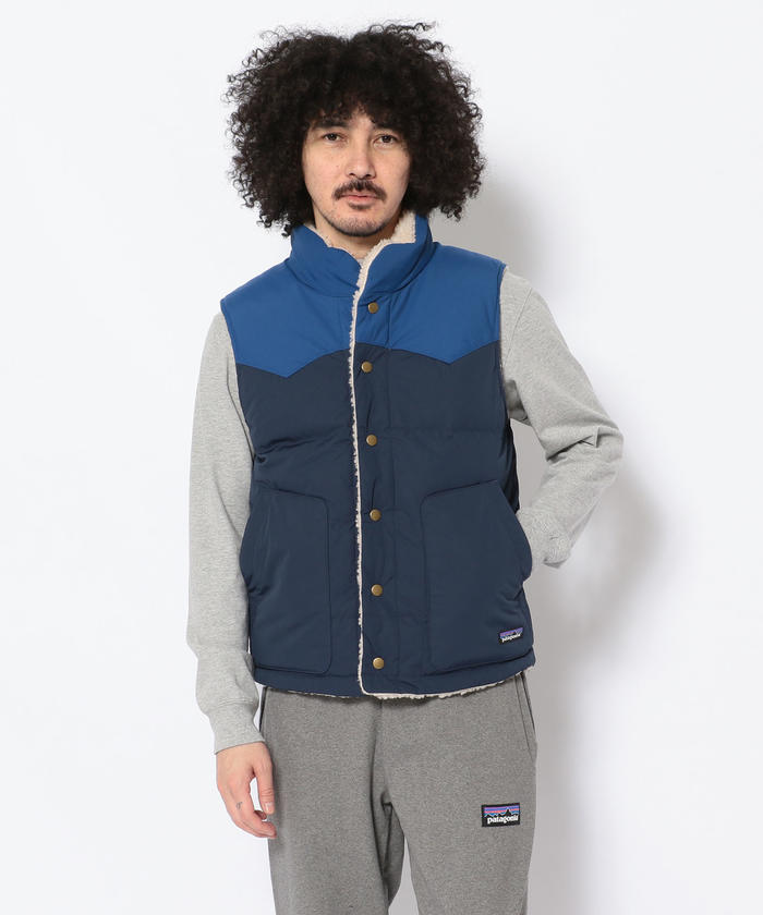 patagonia/パタゴニア　リバーシブルビビーダウンベスト