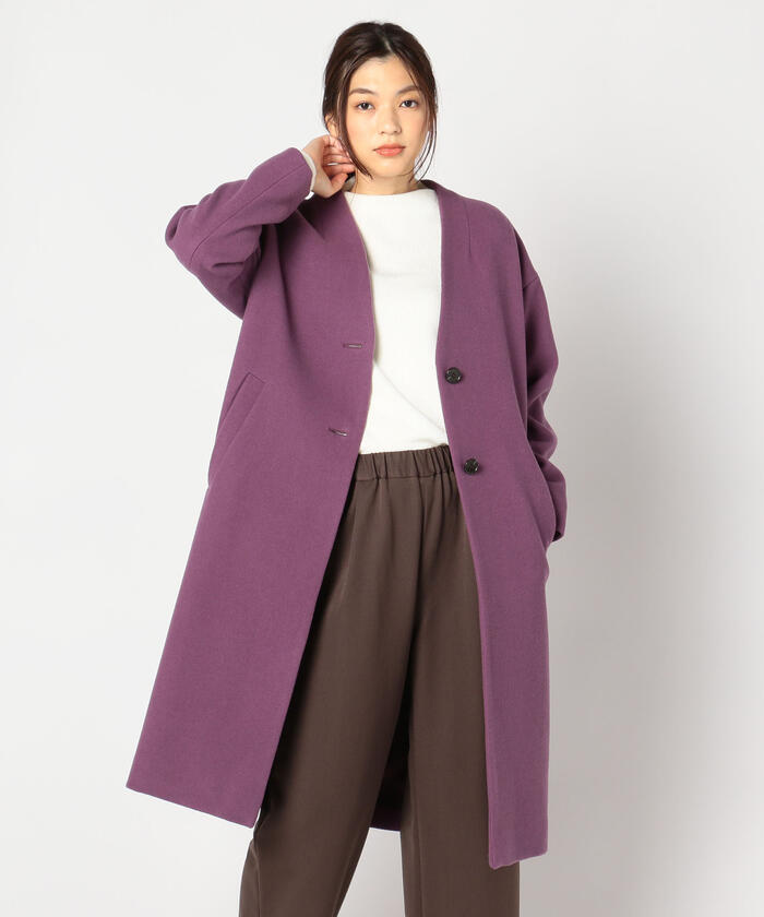 セール 40%OFF】ウールV字ロングコート(503577008) | フレディ