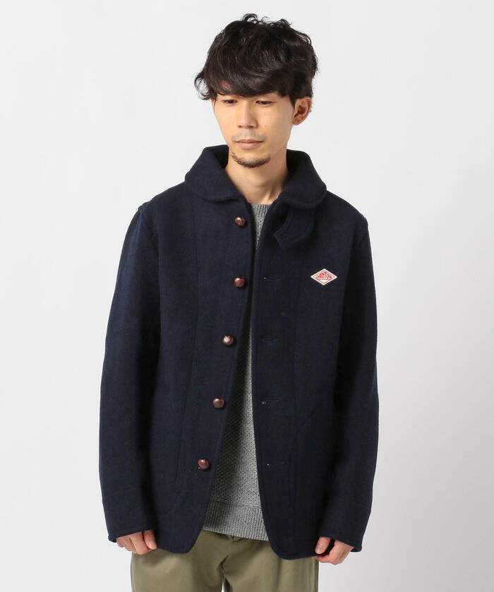 クーポン】【DANTON/ダントン】モッサー丸えりジャケット #JD