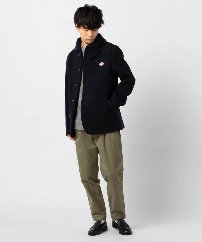 クーポン】【DANTON/ダントン】モッサー丸えりジャケット #JD