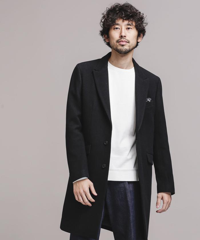セール】《WEB限定》SUPER100'S メルトンチェスターコート セール】《WEB限定》SUPER100'S メルトンチェスターコート