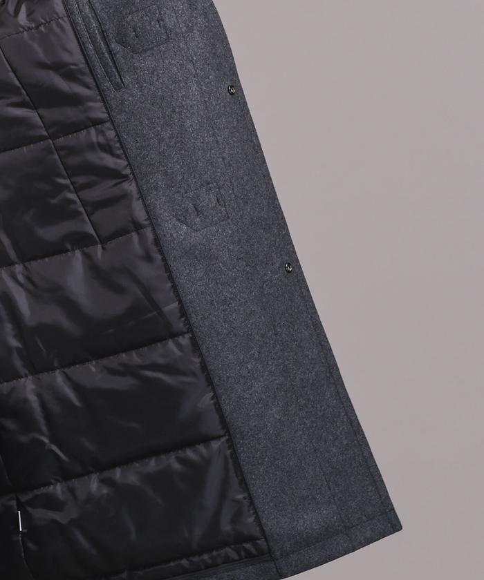 セール 40%OFF】《WEB限定》SUPER100'S メルトンロングダッフル