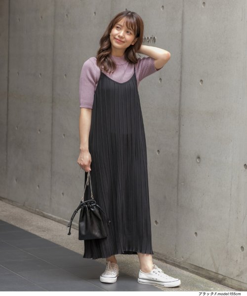 セール プリーツキャミワンピース アドティエ Ad Thie D Fashion