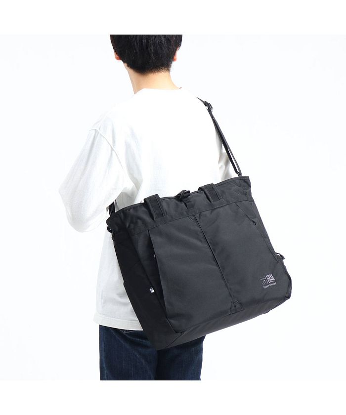 【新型】カリマー トリビュート トートバッグ 32L ダークネイビー　2way Karrimor トートバッグ カリマー karrimor tribute tote 32L