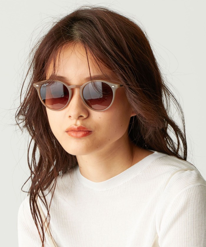 RayBan サングラス　ベージュレディース