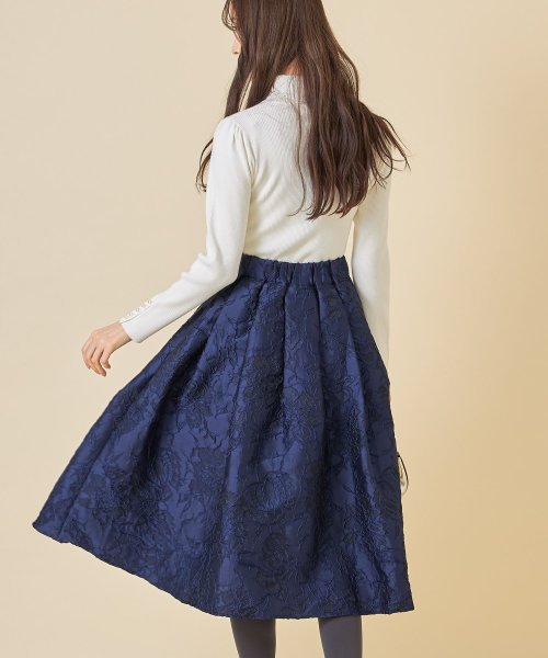 Tvドラマ着用 ジャガードフラワーフレアスカート トッコクローゼット Tocco Closet D Fashion