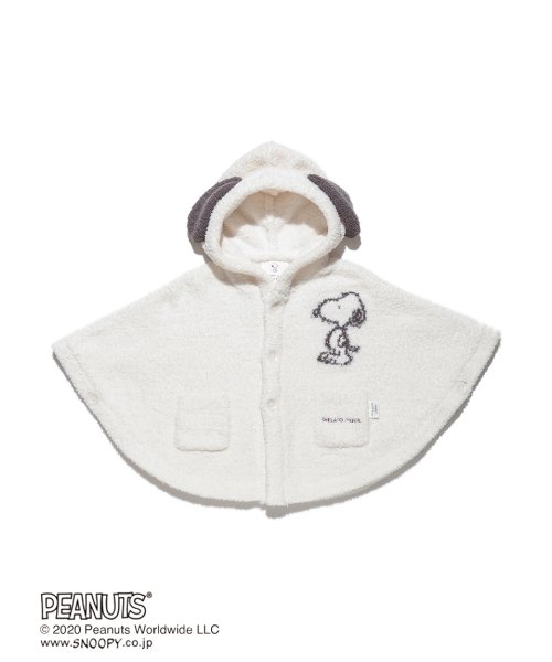 Peanuts ジャガード Baby ポンチョ Gelato Pique Kids Baby Gelato Pique Kids Baby D Fashion