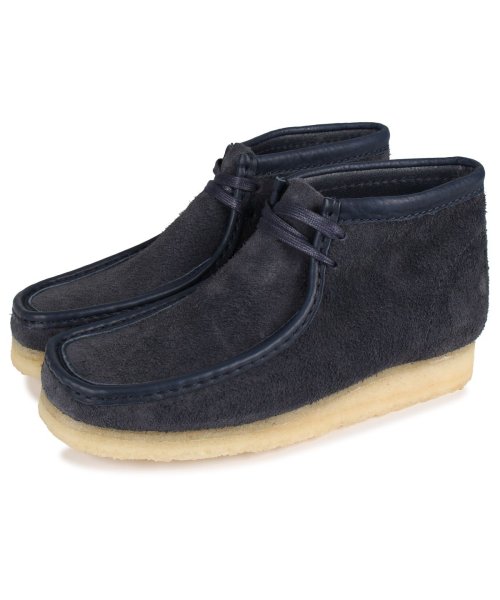 クラークス Clarks ワラビーブーツ メンズ Wallabee Boot ネイビー クラークス Clarks D Fashion クラークス Clarks ワラビーブーツ メンズ Wallabee Boot ネイビー クラークス Clarks D Fashion