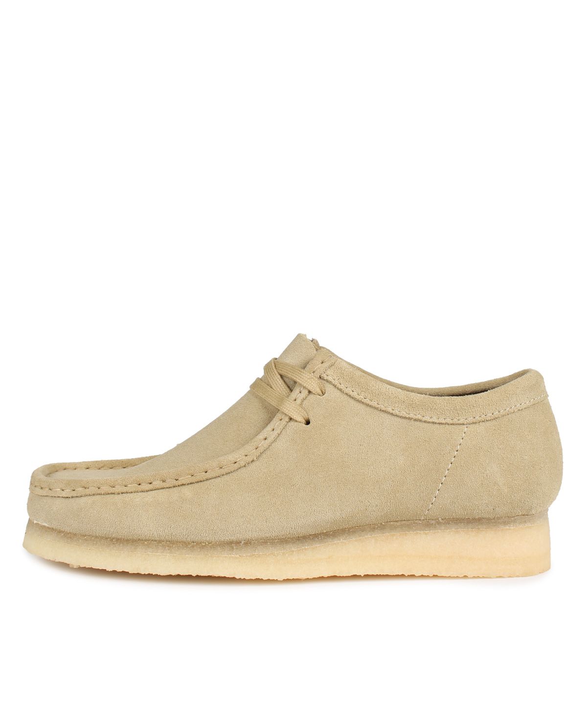 クラークス clarks ワラビーブーツ メンズ WALLABEE ベージュ 26155515