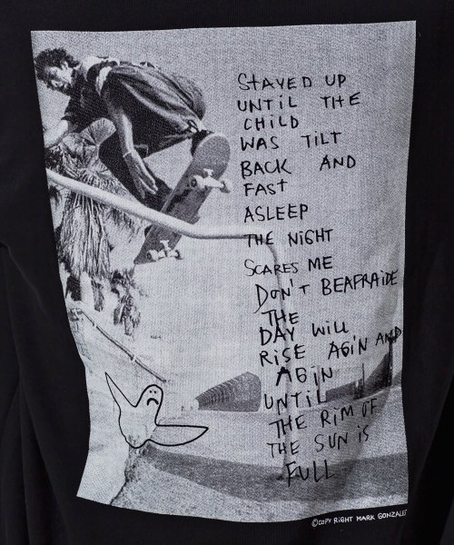 クーポン セール55 Off Mark Gonzales マーク ゴンザレス イラストプリントプルオーバーパーカー Mark Gonzales Mark Gonzales D Fashion