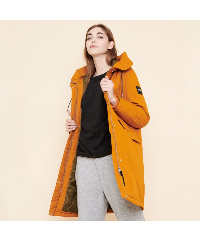 AIGLE モッズコート コート UVカット オーガニックコットン