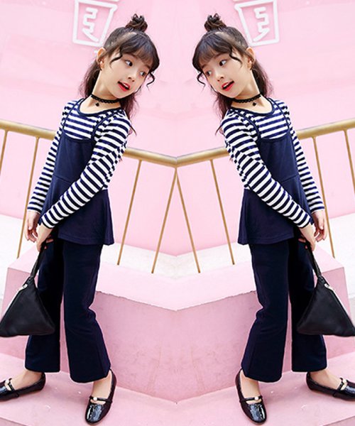 セール50 Off 子供服 女の子 セットアップ カットソー パンツセット おしゃれ 長袖tシャツ 秋 綿 トップス シンプル キッズ 中学生 洋服 ミニミニストア Miniministore D Fashion セール50 Off 子供服 女の子 セットアップ カットソー パンツセット おしゃれ 長袖tシャツ 秋 綿 トップス シンプル キッズ 中学生 洋服 ミニミニストア Miniministore D Fashion