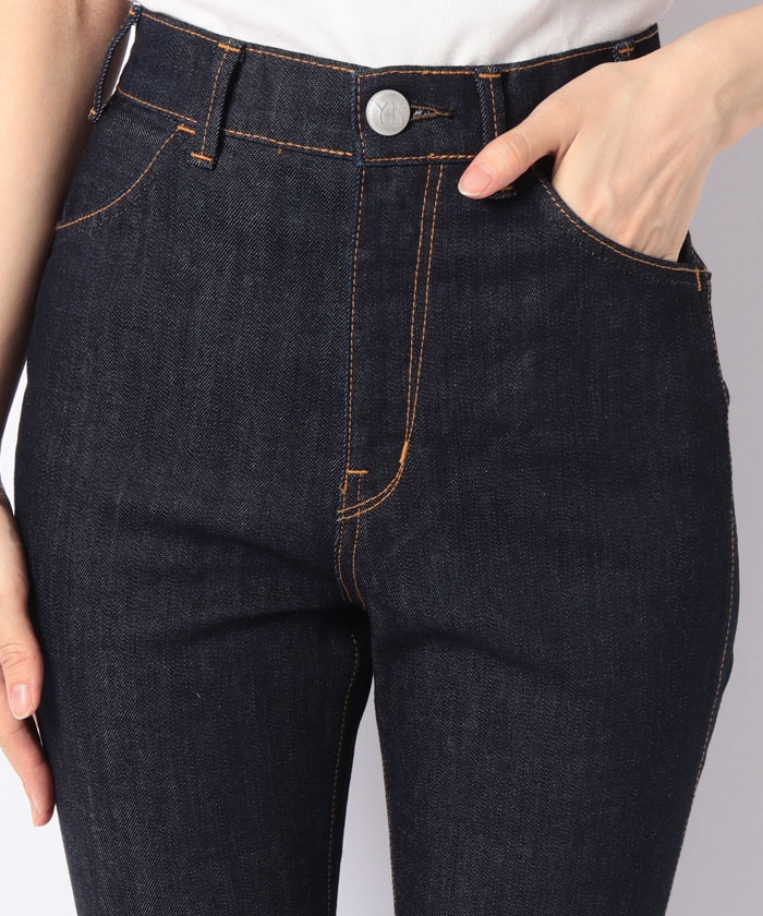 セール】【新色追加】COEL×YANUK スリットデニムパンツ セール】【新色追加】COEL×YANUK スリットデニムパンツ