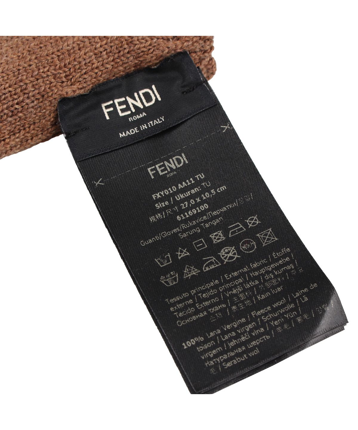 フェンディ FENDI フェンディ FENDI 手袋 グローブ メンズ