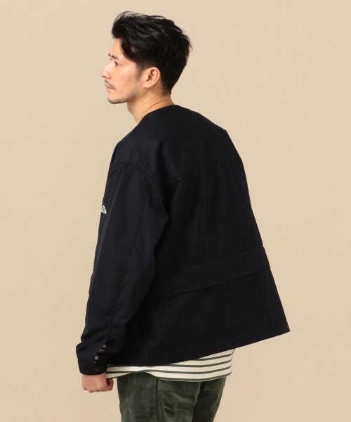 【SHIPS別注】KELTY: ウェザークロス メッシュ ノーカラー ジャケット
