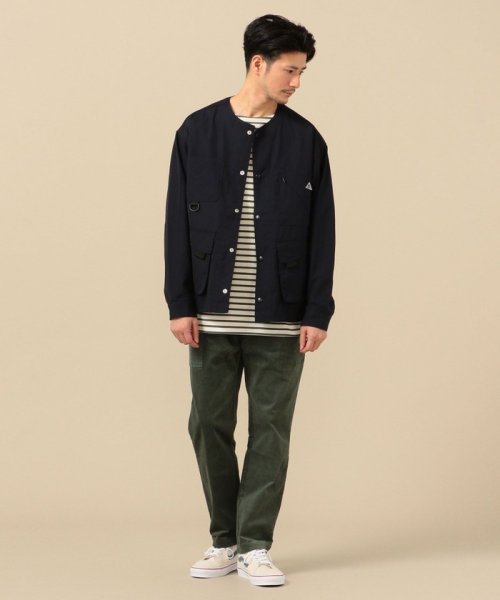 【SHIPS別注】KELTY: ウェザークロス メッシュ ノーカラー ジャケット