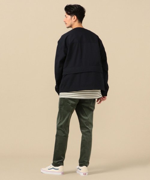 【SHIPS別注】KELTY: ウェザークロス メッシュ ノーカラー ジャケット