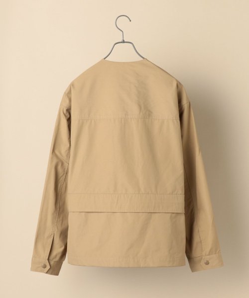 【SHIPS別注】KELTY: ウェザークロス メッシュ ノーカラー ジャケット