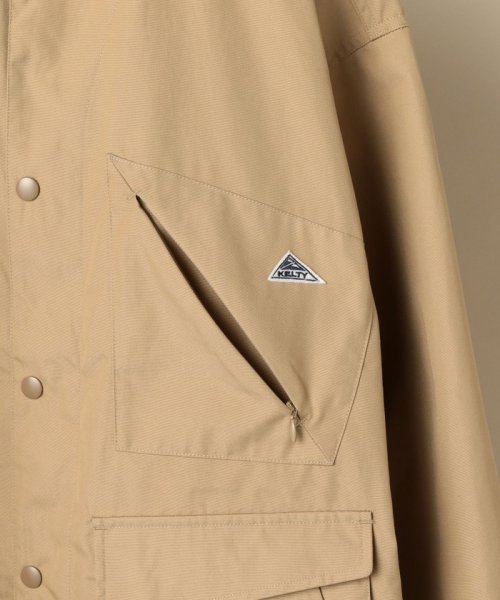 【SHIPS別注】KELTY: ウェザークロス メッシュ ノーカラー ジャケット