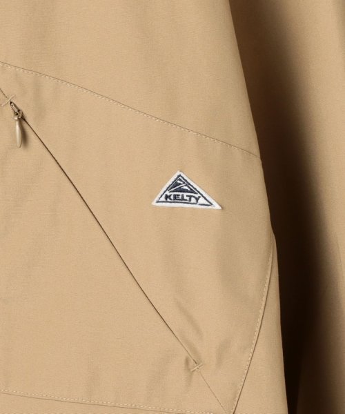 【SHIPS別注】KELTY: ウェザークロス メッシュ ノーカラー ジャケット