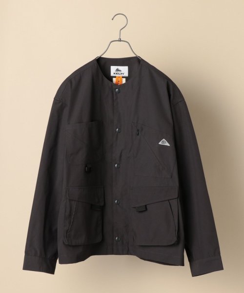 【SHIPS別注】KELTY: ウェザークロス メッシュ ノーカラー ジャケット
