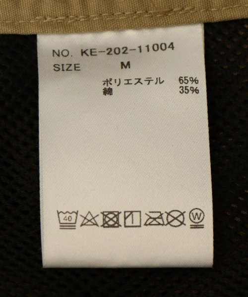 【SHIPS別注】KELTY: ウェザークロス メッシュ ノーカラー ジャケット